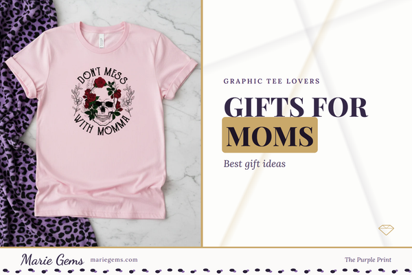 Dont Mess With Momma Unisex Graphic T-Shirt from Marie Gems, featured image for Gifts for Moms