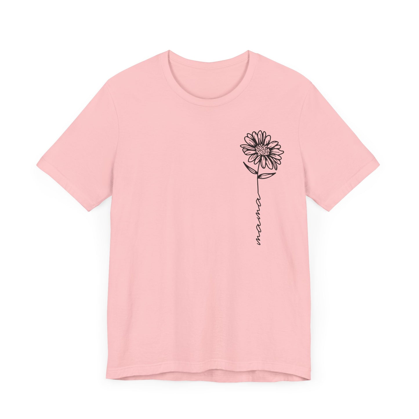 Minimalist Sunflower "Mama" T-Shirt - Sweet and Simple Mother's Day Gift