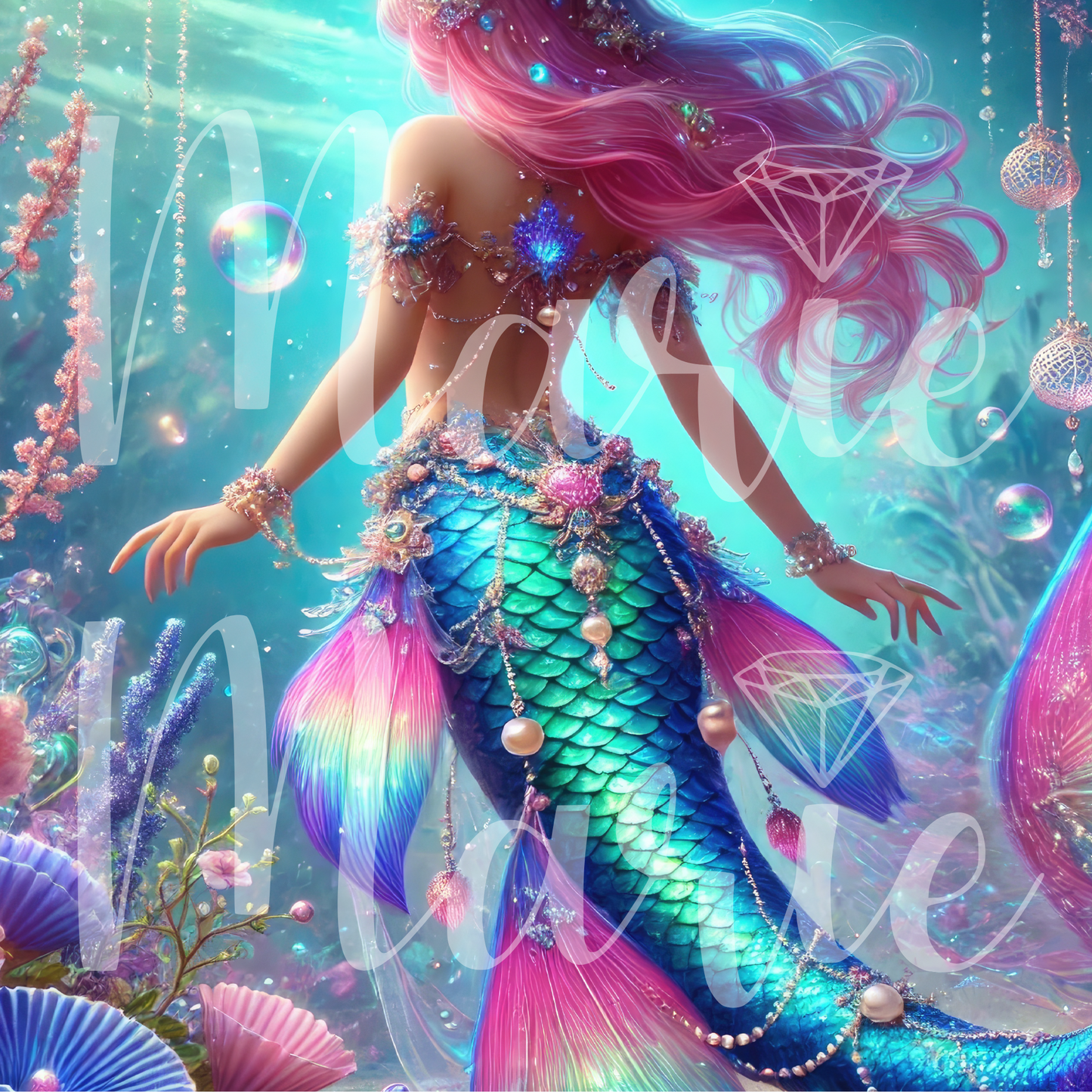 Unique Mermaid Tumblers: Enchanting Ocean Designs for Fantasy Lovers | MarieGems.com