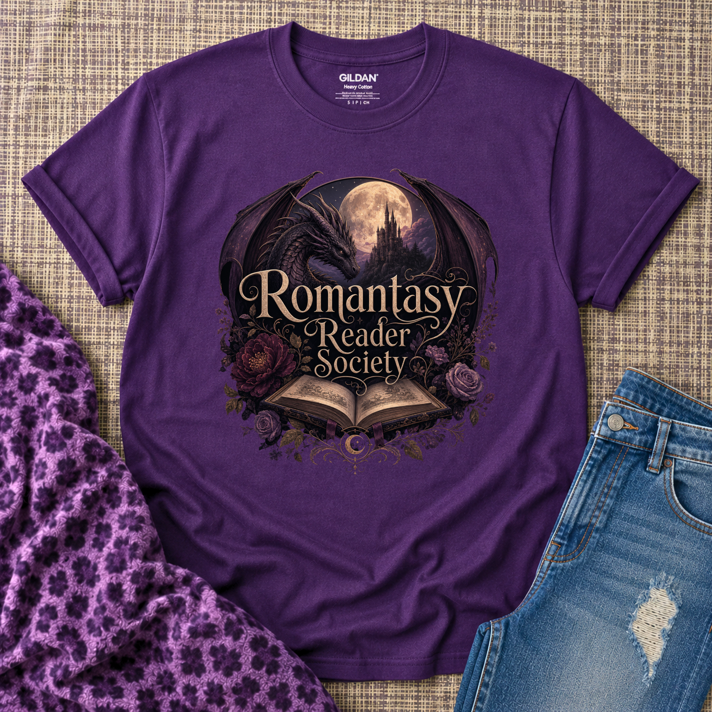 Romantasy Reader Shirt | Fantasy Book Lover Tee