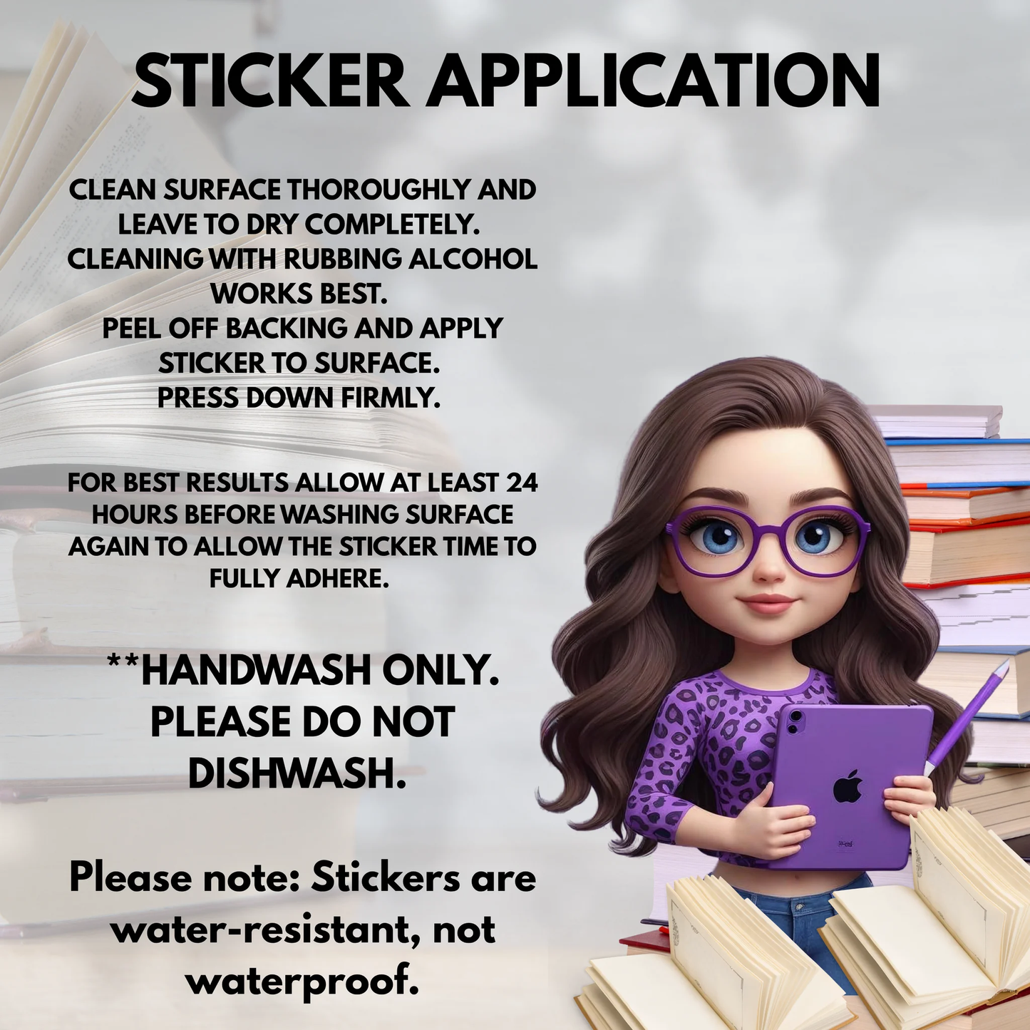 Smutty Reading In Progress Do Not Disturb Sticker For Romance Book Lovers Spicy BookTok Kindle Sticker by Marie Gems