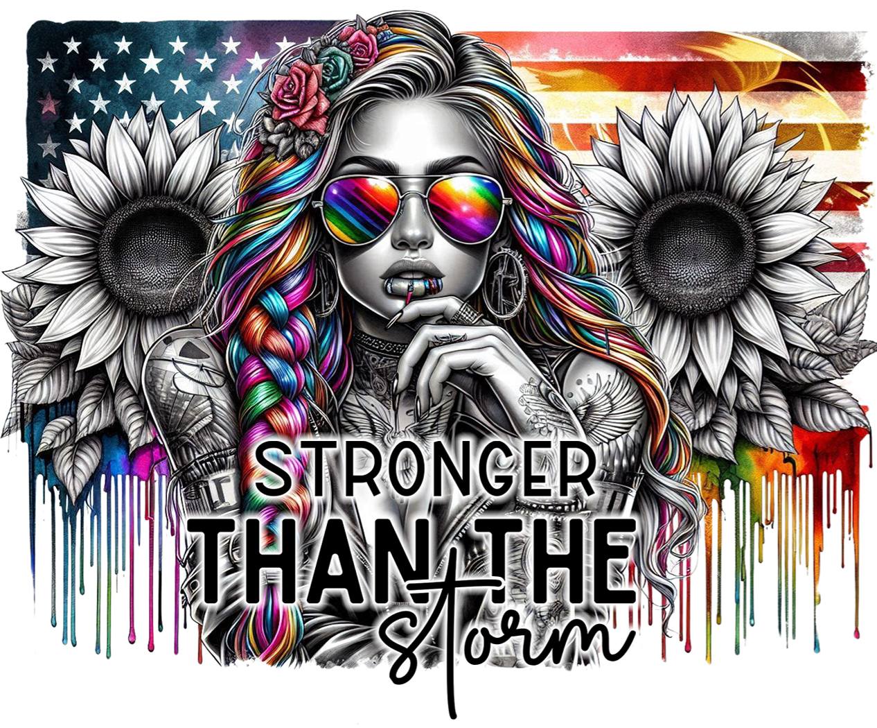 Empowering 20 oz Tumblers: Unique Tattooed Women & Positive Affirmations | Durable Insulated Drinkware