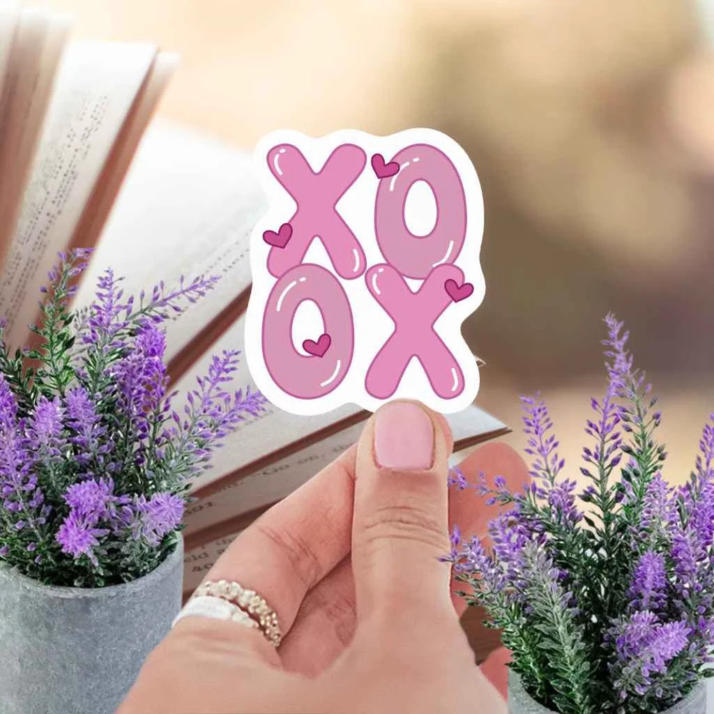 XOXO Smut Sticker for BookTok Kindle Lovers Spicy Romance Enthusiasts Coquette Style Smutty Book Club Accessory by Marie Gems