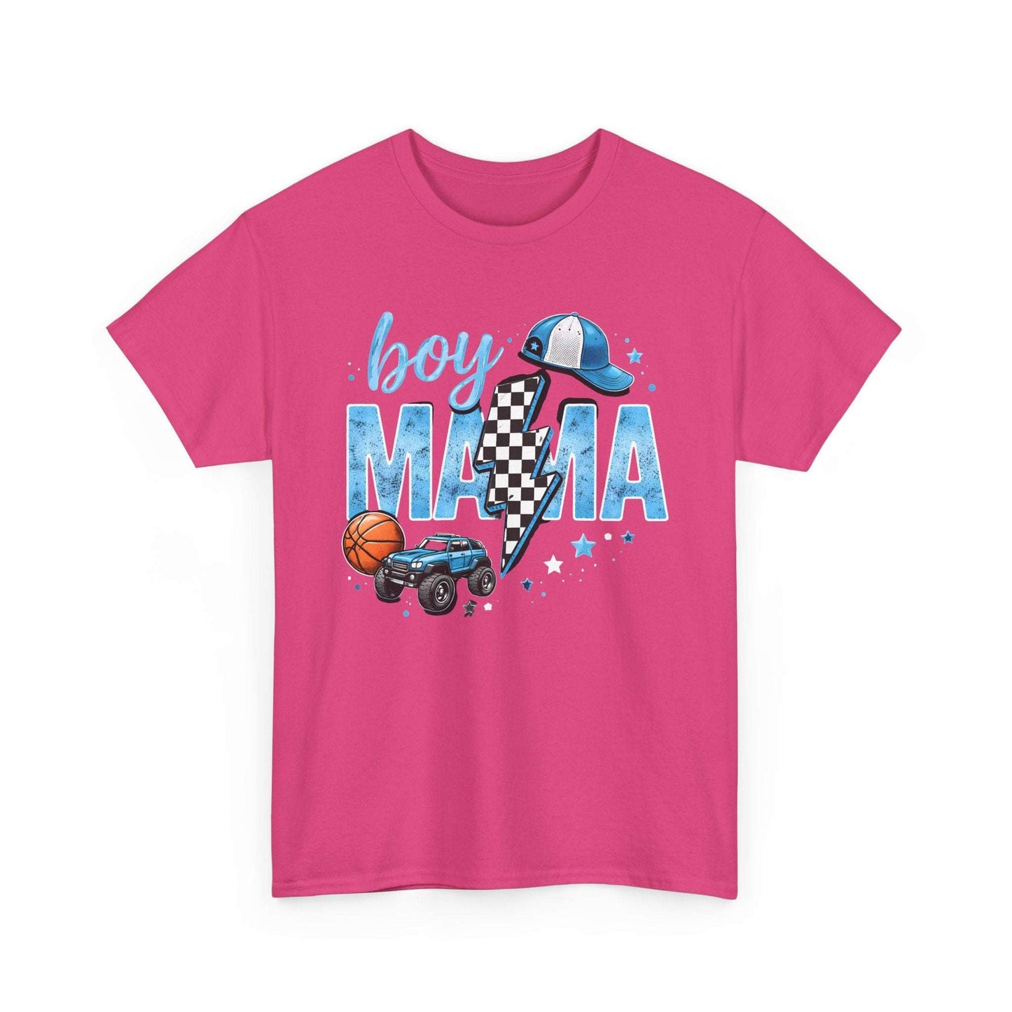 Boy Mom T-Shirt | Checkered Mom Life Tee | Cute Mom Shirt