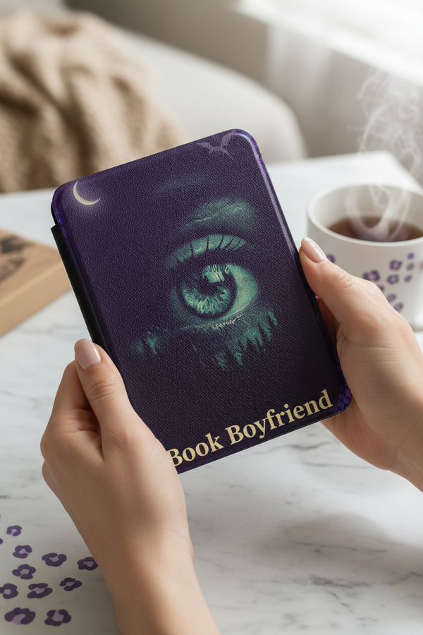 Book Boyfriend Gothic Kindle 7-Inch Kindle Paperwhite Case showing book boyfriend gothic kindle paperwhite case artwork with 7 inch kindle case, kindle paperwhite case, kindle