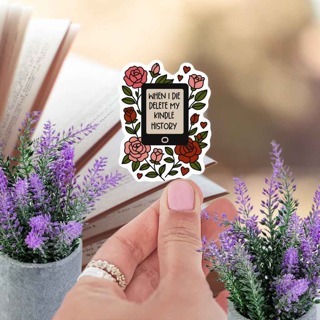 Mega Booktok Spicy Sticker Pack | 39 Smut Romance Kindle Stickers | Book Worm Booktok Smut Reader Vinyl Stickers