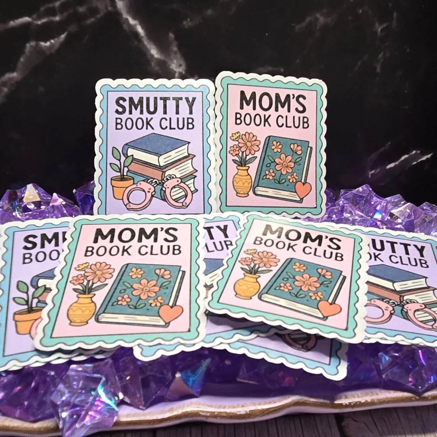 Book Club Sticker Bundle: Mom's & Smutty Reader Decals
