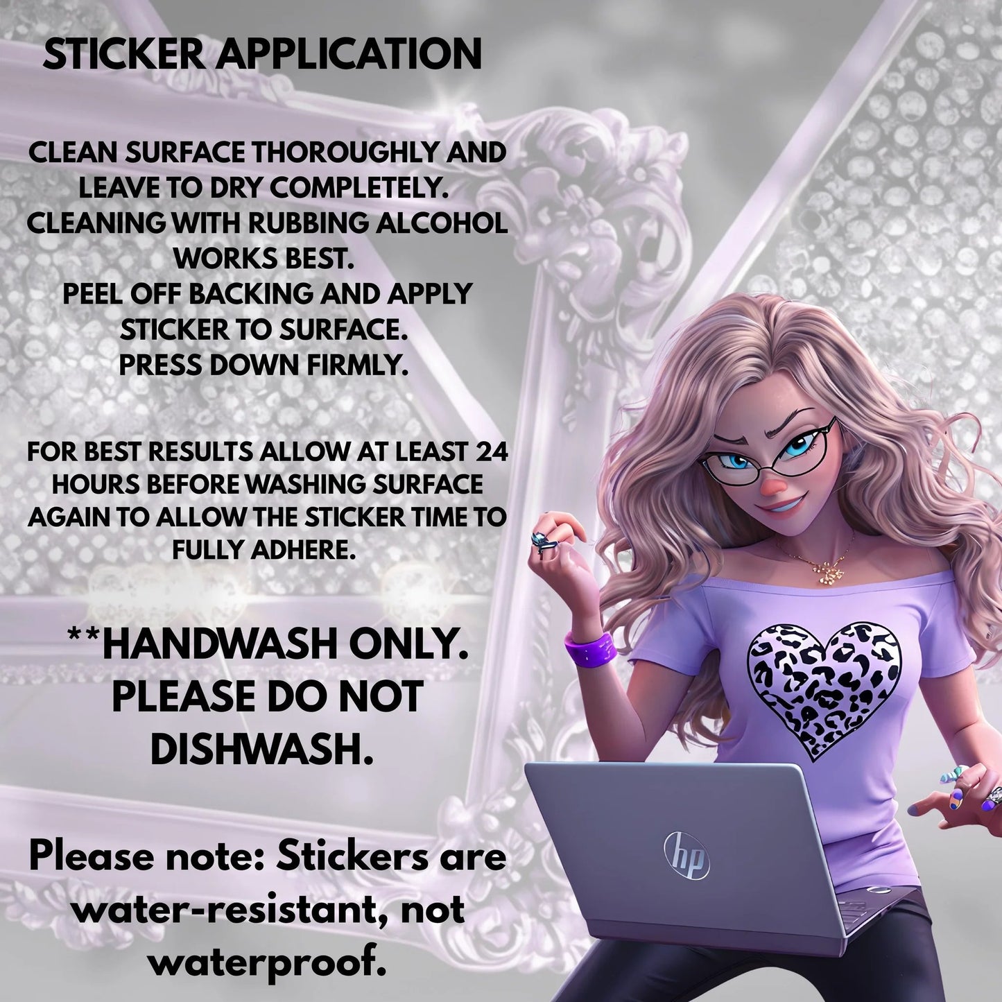 Just One More Chapter" Ghost Sticker - Book Lover's Cute Decal for Laptops & Journals