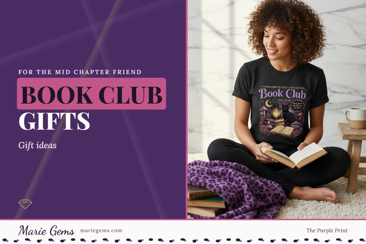 Unapologetically Anti Social Book Club Unisex Graphic T-Shirt from Marie Gems, featured image for Book Club Gifts