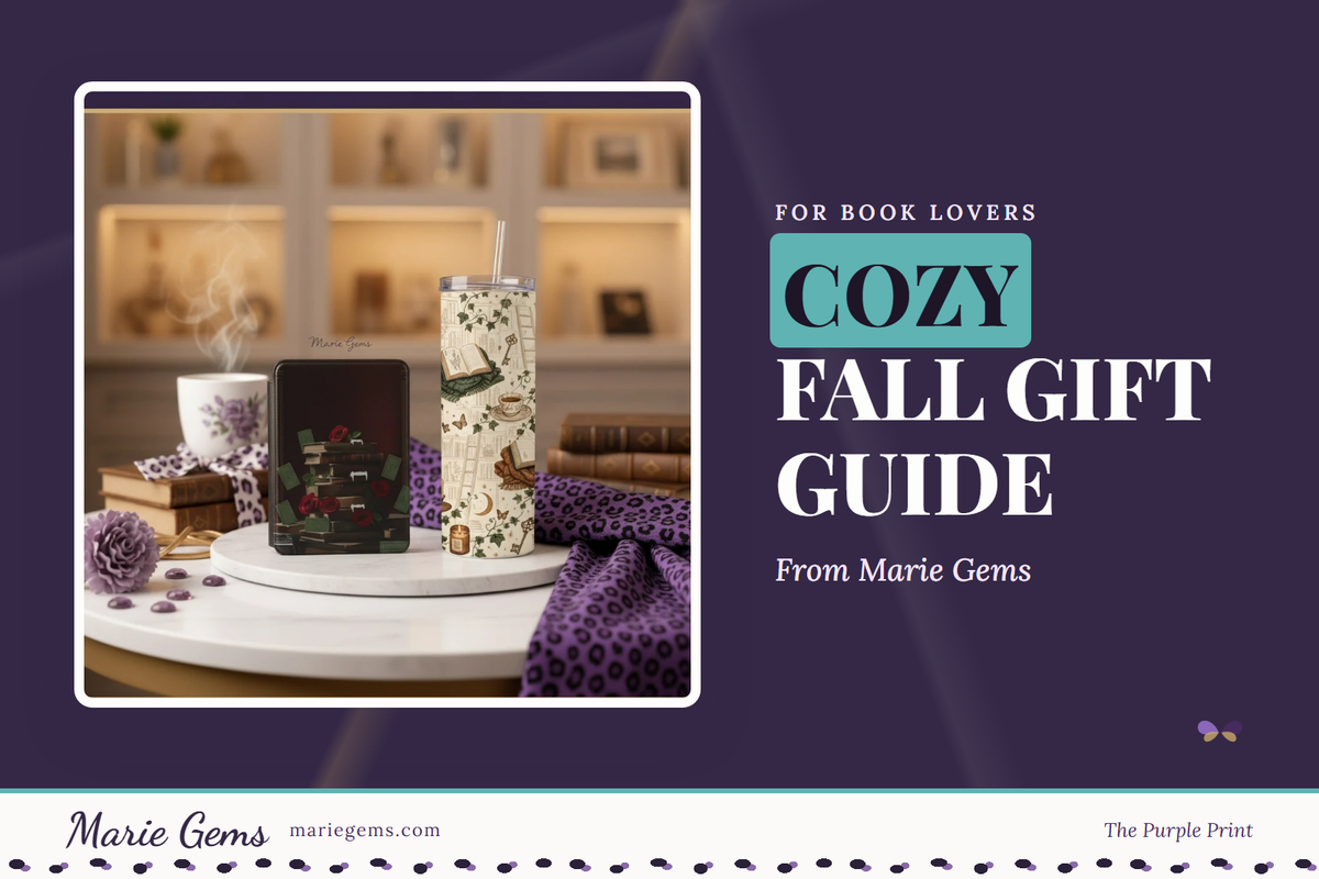 Cozy Reader Exclusive by Marie Gems Curated Gift Set from Marie Gems, featured image for Cozy Fall Gift Guide