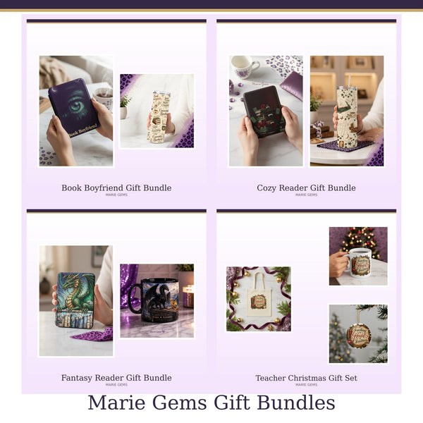 Marie Gems gift bundles for readers and teachers