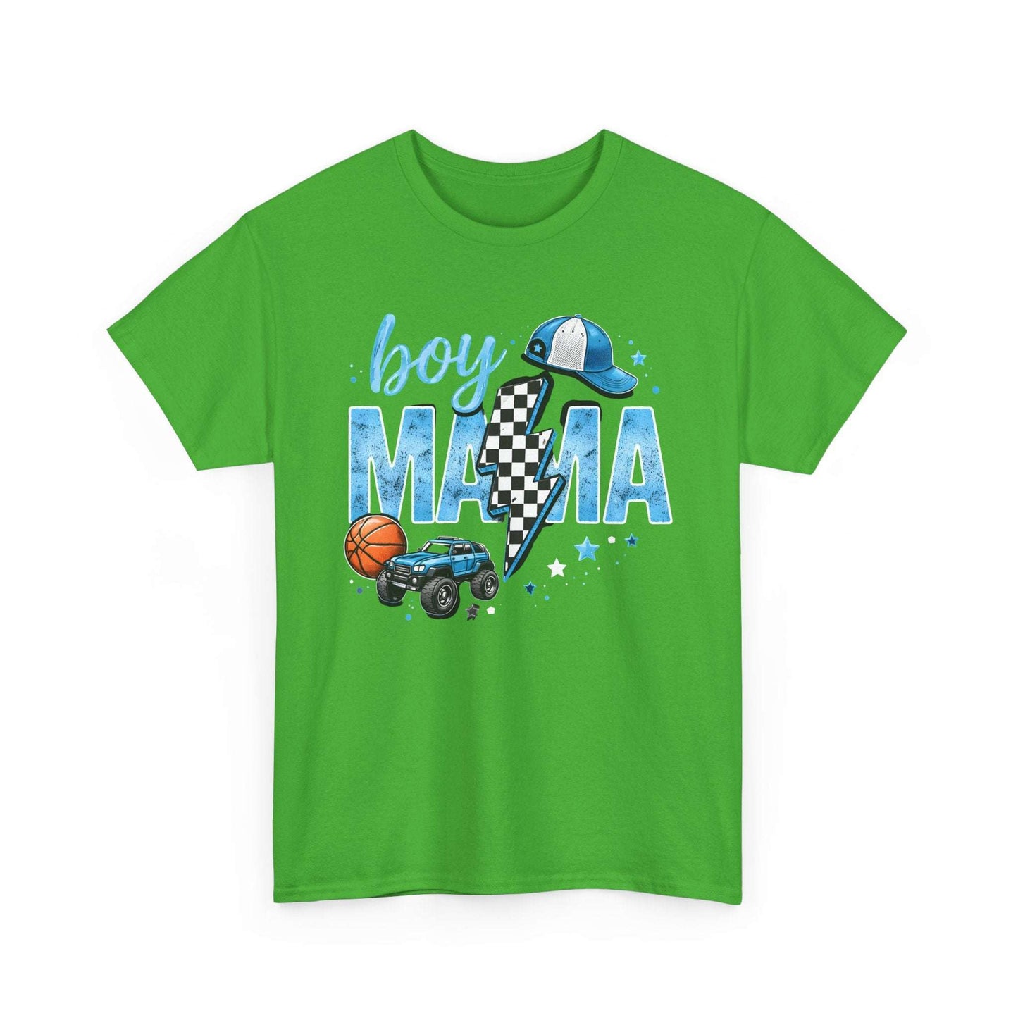 Boy Mom T-Shirt | Checkered Mom Life Tee | Cute Mom Shirt