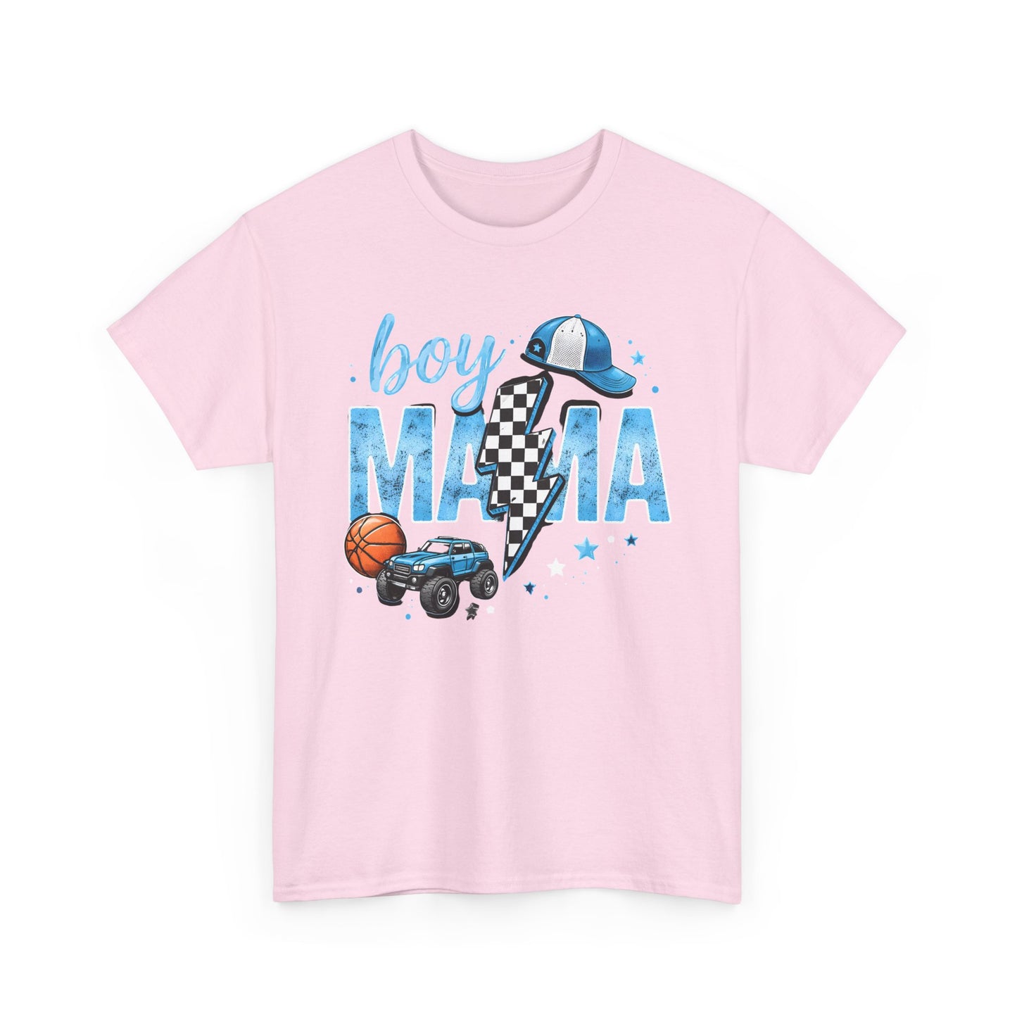 Boy Mom T-Shirt | Checkered Mom Life Tee | Cute Mom Shirt