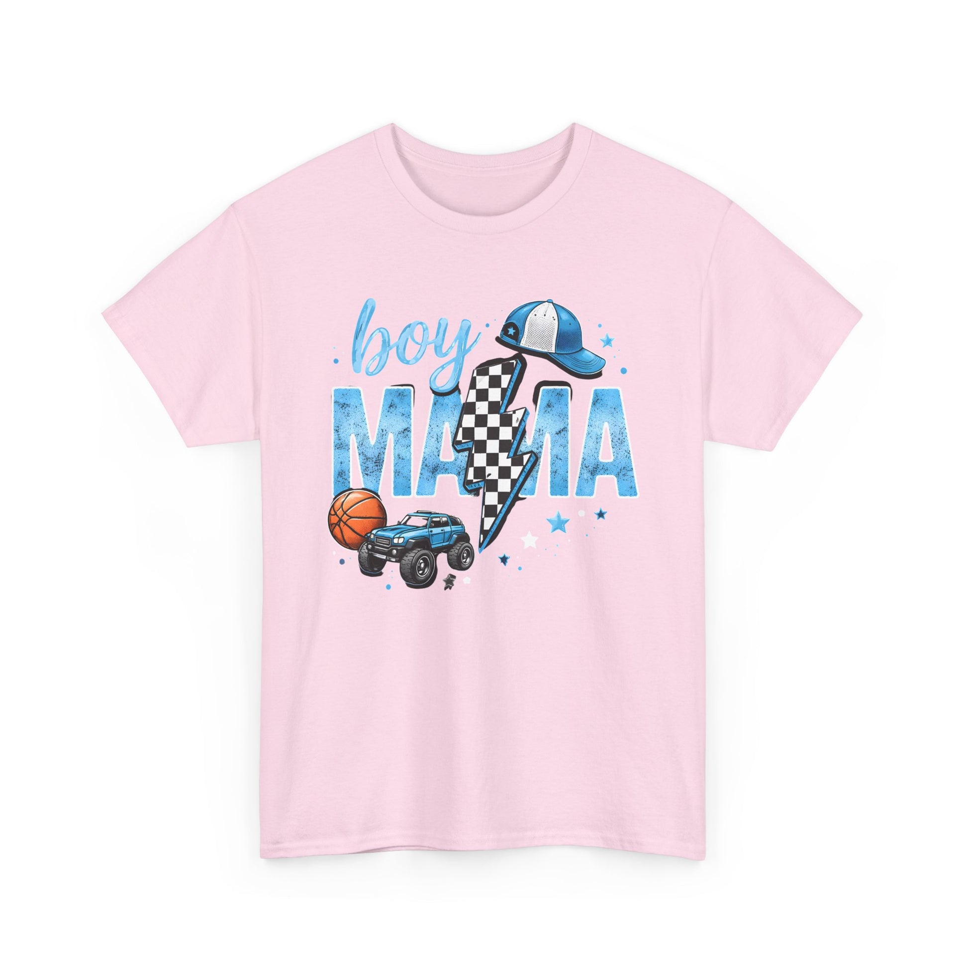 Boy Mom T-Shirt | Checkered Mom Life Tee | Cute Mom Shirt