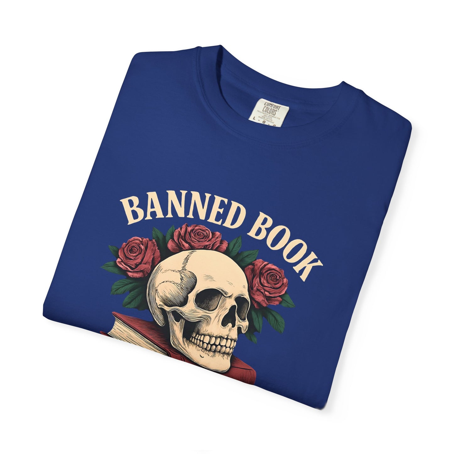 Banned Book T-Shirt, Naughty List Reader Tee, Anti-Censorship Shirt, Book Lover Apparel, Bookworm Gift, Dark Academia Tee, Comfort Colors