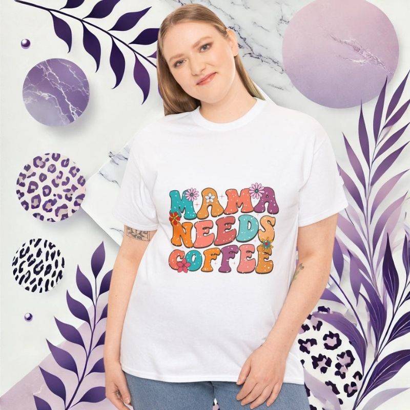 Coffee Lover Unisex Tee - 'Mama Needs Coffee'