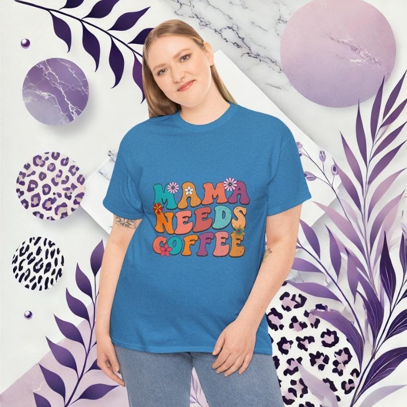 Coffee Lover Unisex Tee - 'Mama Needs Coffee'