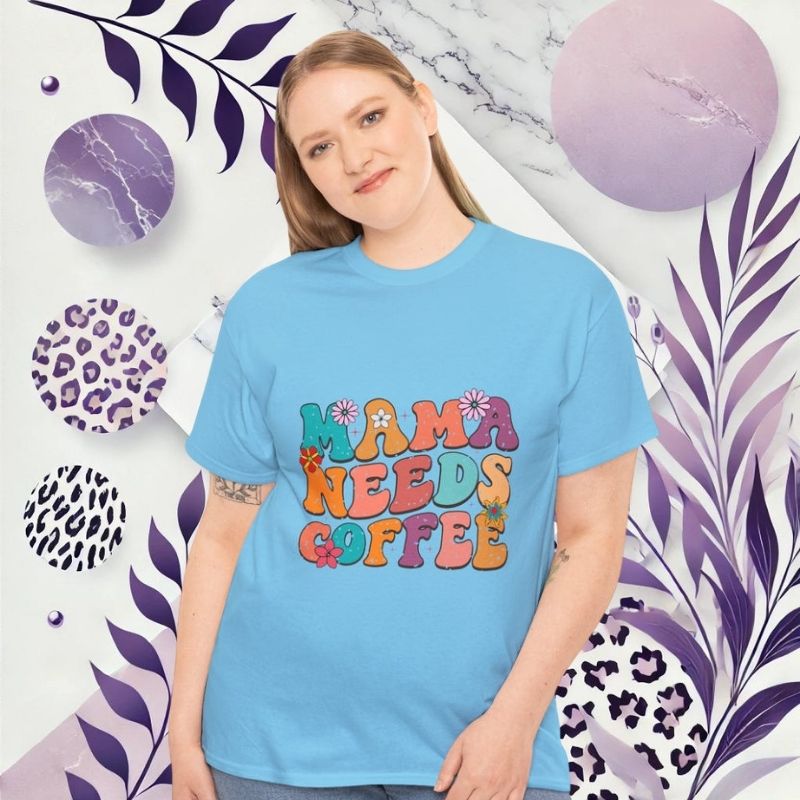 Coffee Lover Unisex Tee - 'Mama Needs Coffee'