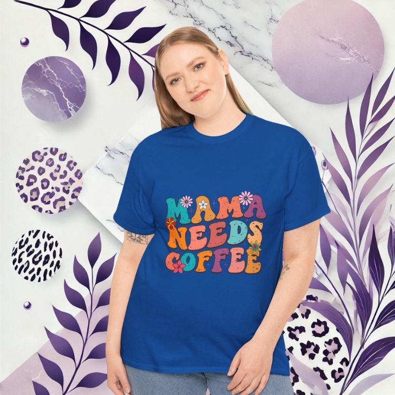 Coffee Lover Unisex Tee - 'Mama Needs Coffee'