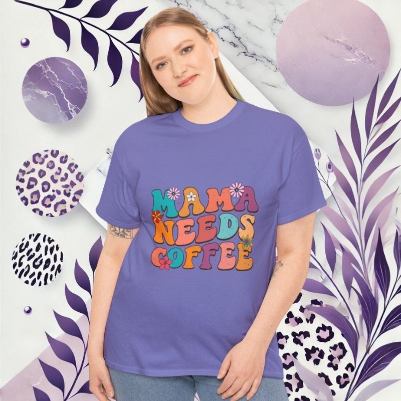 Coffee Lover Unisex Tee - 'Mama Needs Coffee'