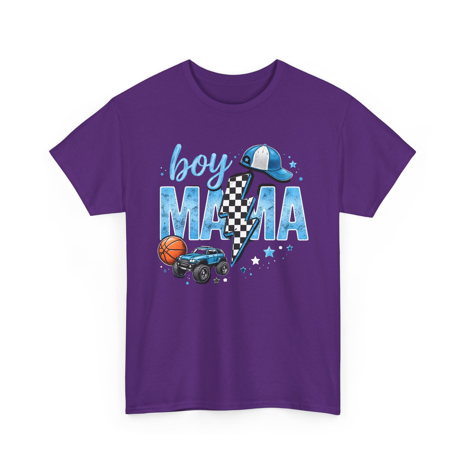 Boy Mom T-Shirt | Checkered Mom Life Tee | Cute Mom Shirt