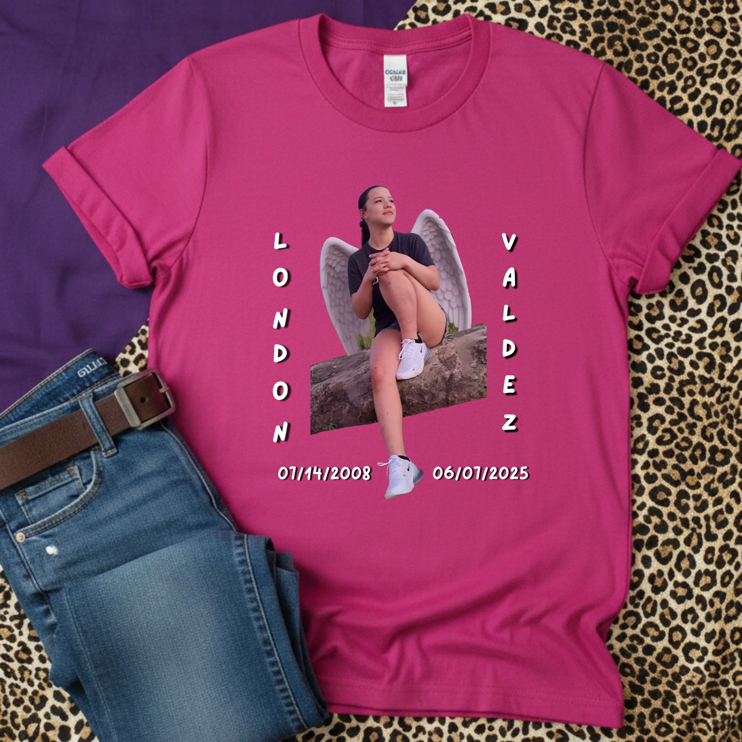 London Valdez T Shirt Exclusive Streetwear Graphic Tee Limited Edition Inspired Graphics by Marie Gems