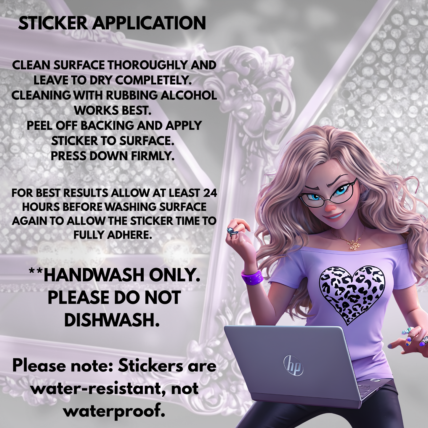 Just One More Chapter" Ghost Sticker - Book Lover's Cute Decal for Laptops & Journals