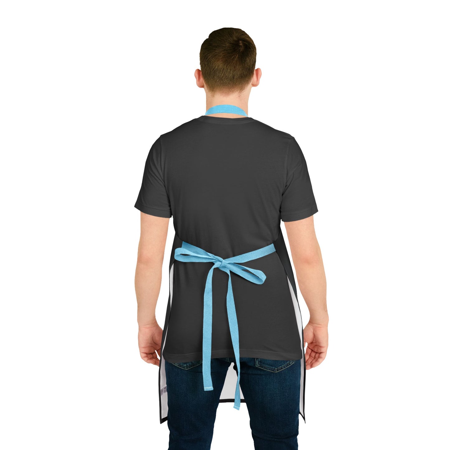 Customizable Black Apron for Chefs, Home Cooking, Barbecues, Gifts, Business Branding, Kitchen Accessories, Unique Design