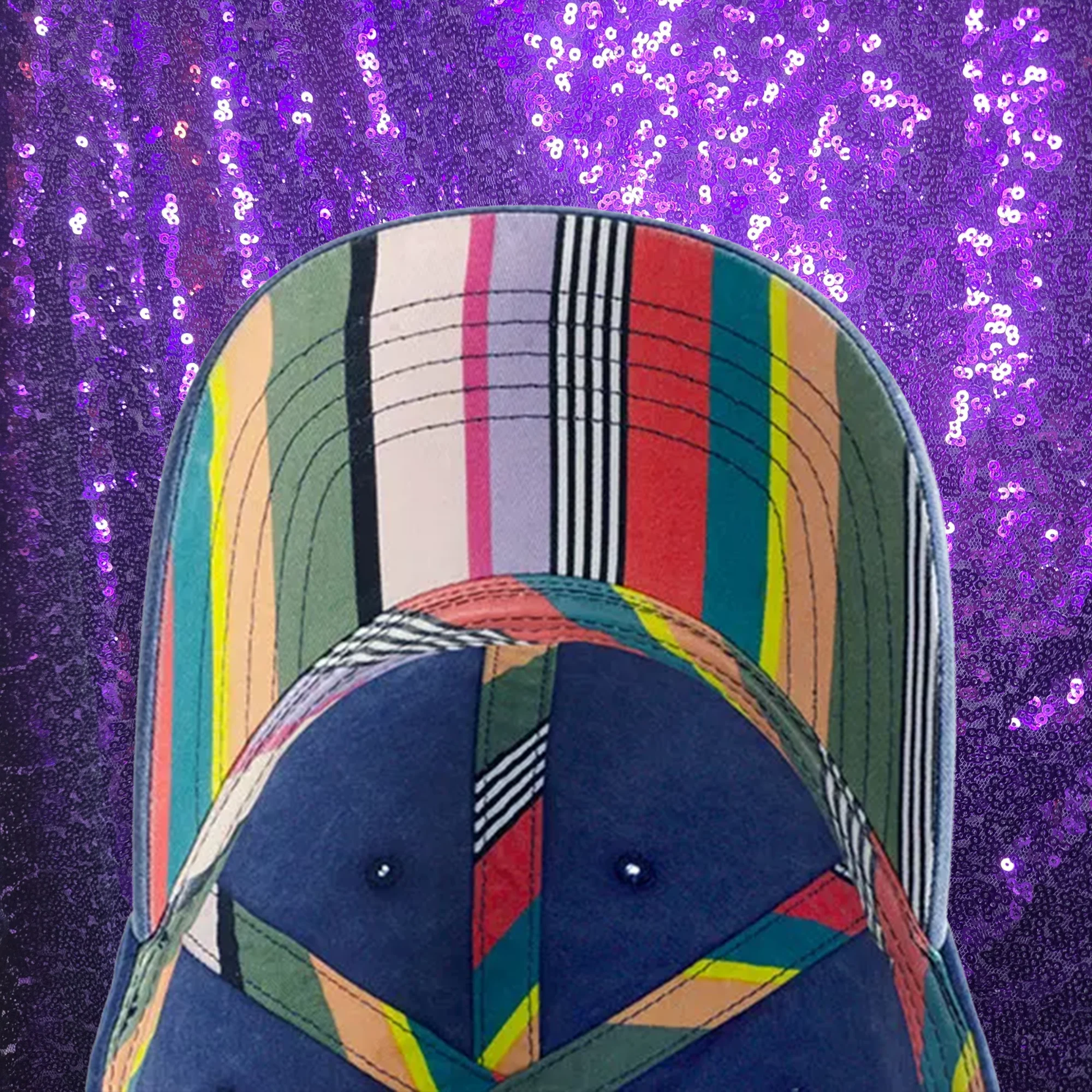 Women's Pigment-Dyed Cap with Fashion Undervisor (Embroidery) by Printify