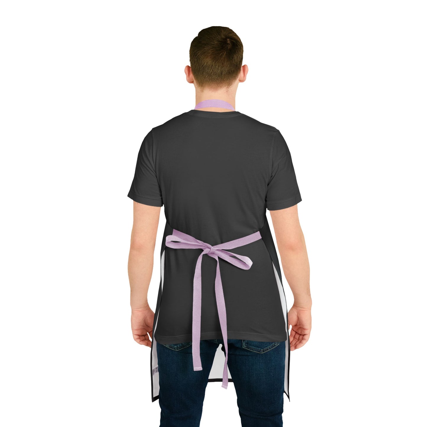Customizable Black Apron for Chefs, Home Cooking, Barbecues, Gifts, Business Branding, Kitchen Accessories, Unique Design