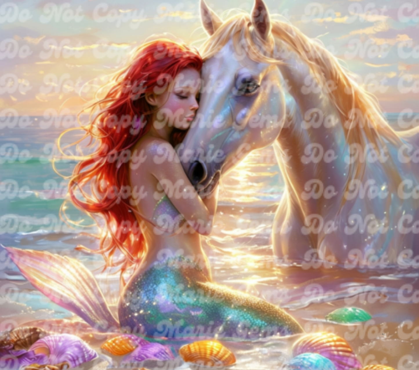 Vibrant Fantasy Mermaid Art Tumblers | Unique Ocean & Sunset Designs | Insulated Drinkware for Magic Lovers