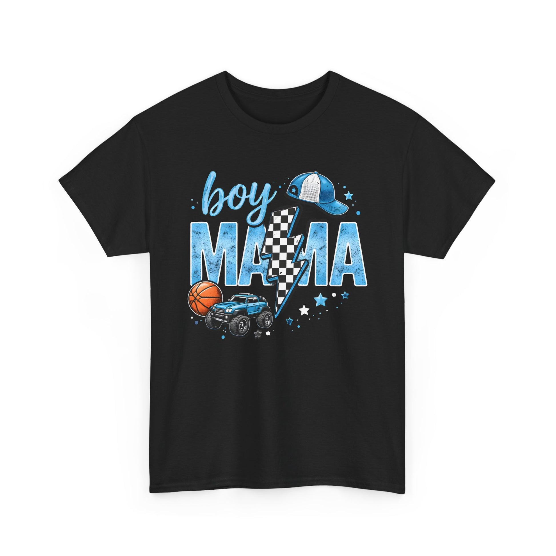 Boy Mom T-Shirt | Checkered Mom Life Tee | Cute Mom Shirt