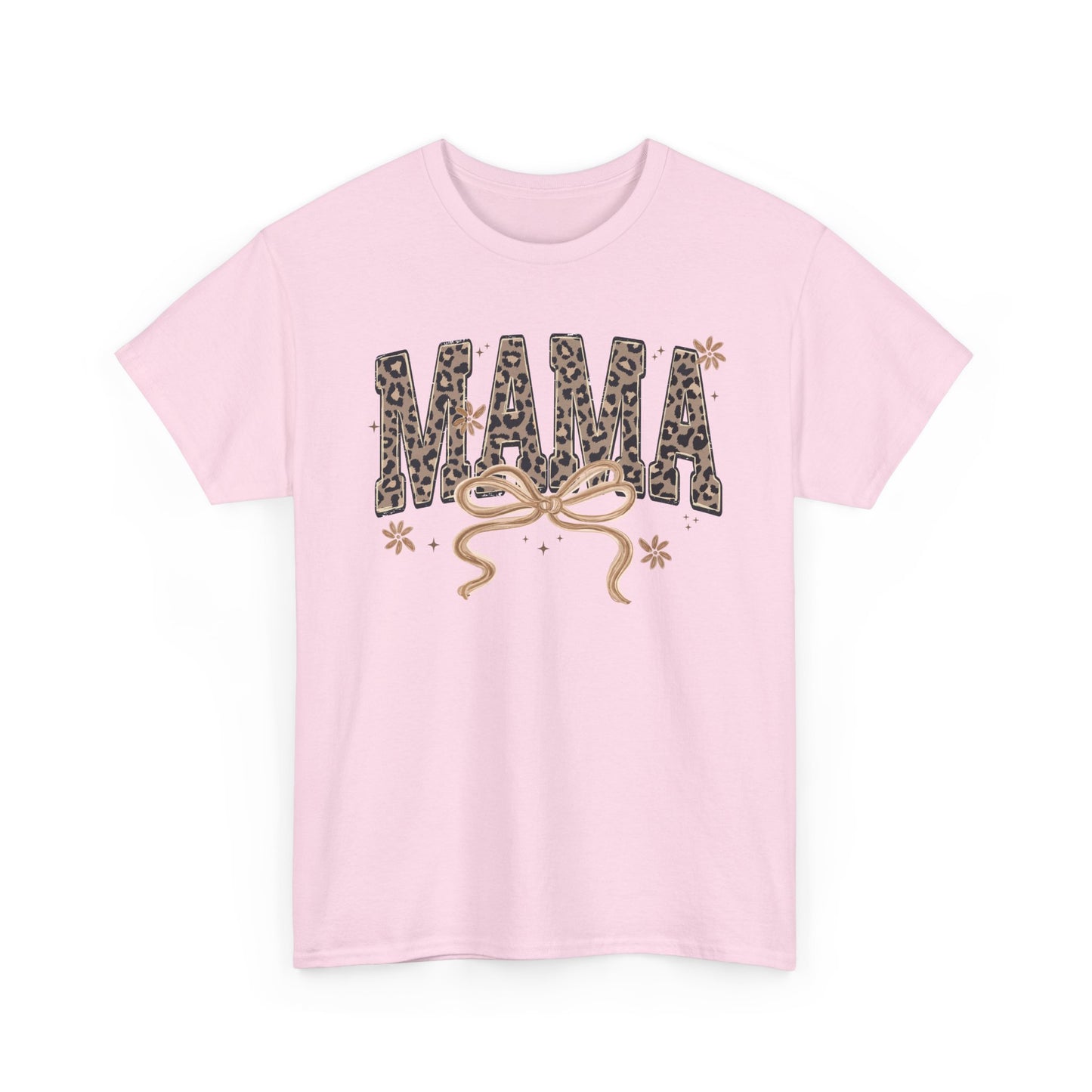 Mama Varsity T-Shirt | Leopard Mom Shirt | Trendy Mom Life Tee