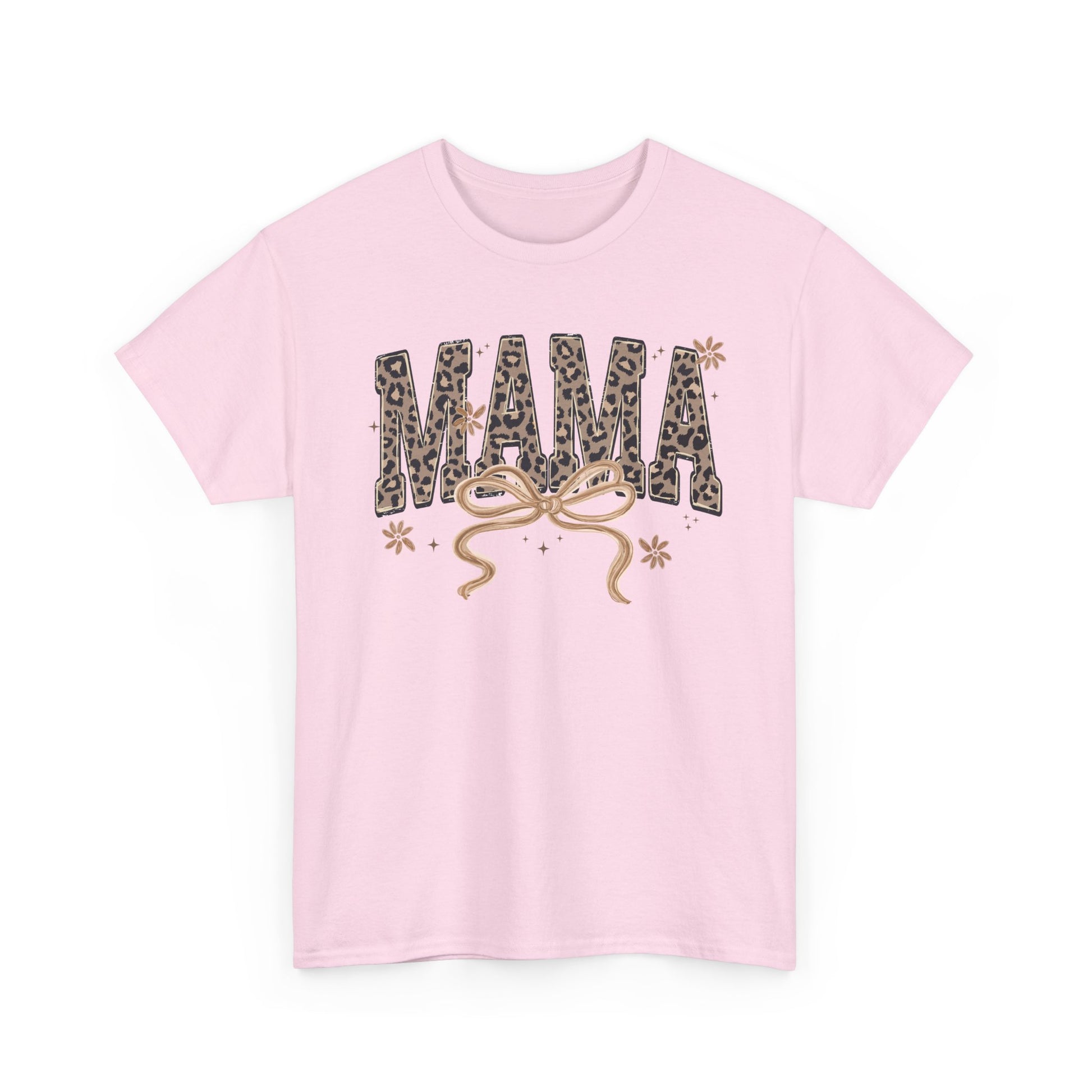 Mama Varsity T-Shirt | Leopard Mom Shirt | Trendy Mom Life Tee