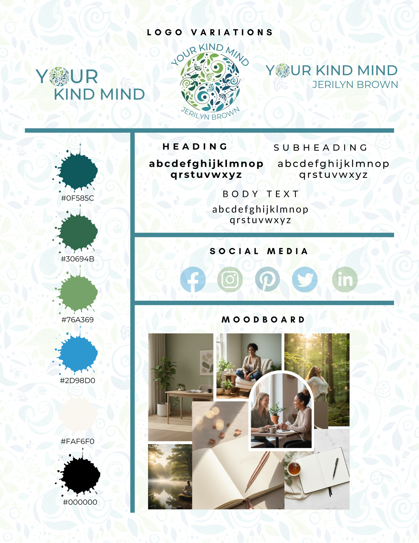 Your Kind Mind Website Project Scoop