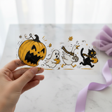 Halloween Goose & Ghost individual product photo included in the Spooky Country Animal Volume 1 five-pack DTF transfer bundle