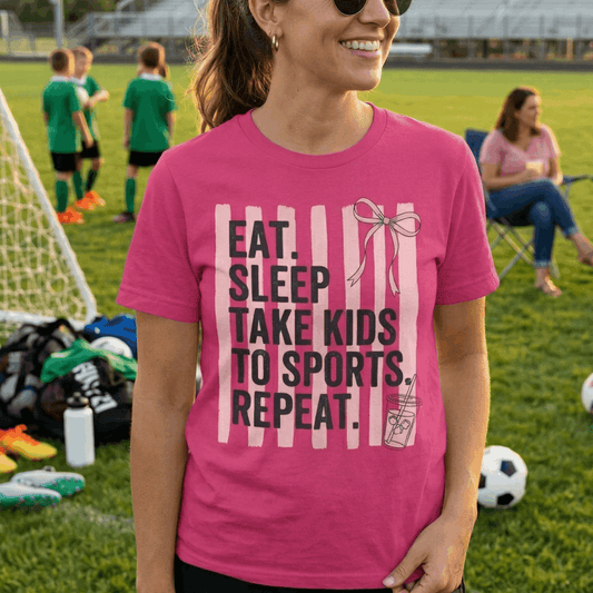 Sports Mom Hustle T-Shirt | Sideline Life Tee | Busy Mom Shirt