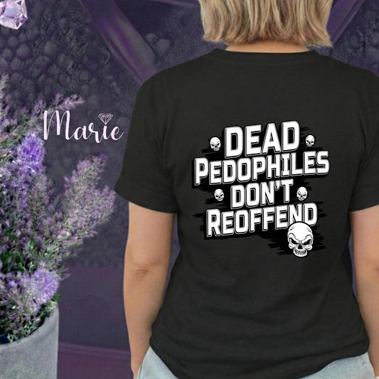 Predator Accountability Graphic Tee For Child Safety Bold Statement Shirt Unisex by Marie Gems