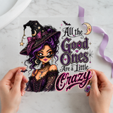 All the Good Ones Are a Little individual product photo included in the Halloween Volume 8 five-pack DTF transfer bundle