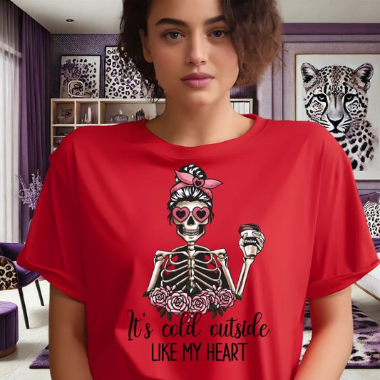 Chill Out - Red Unisex T-Shirt (S - 5XL) - Valentine's Day Collection - Marie Gems