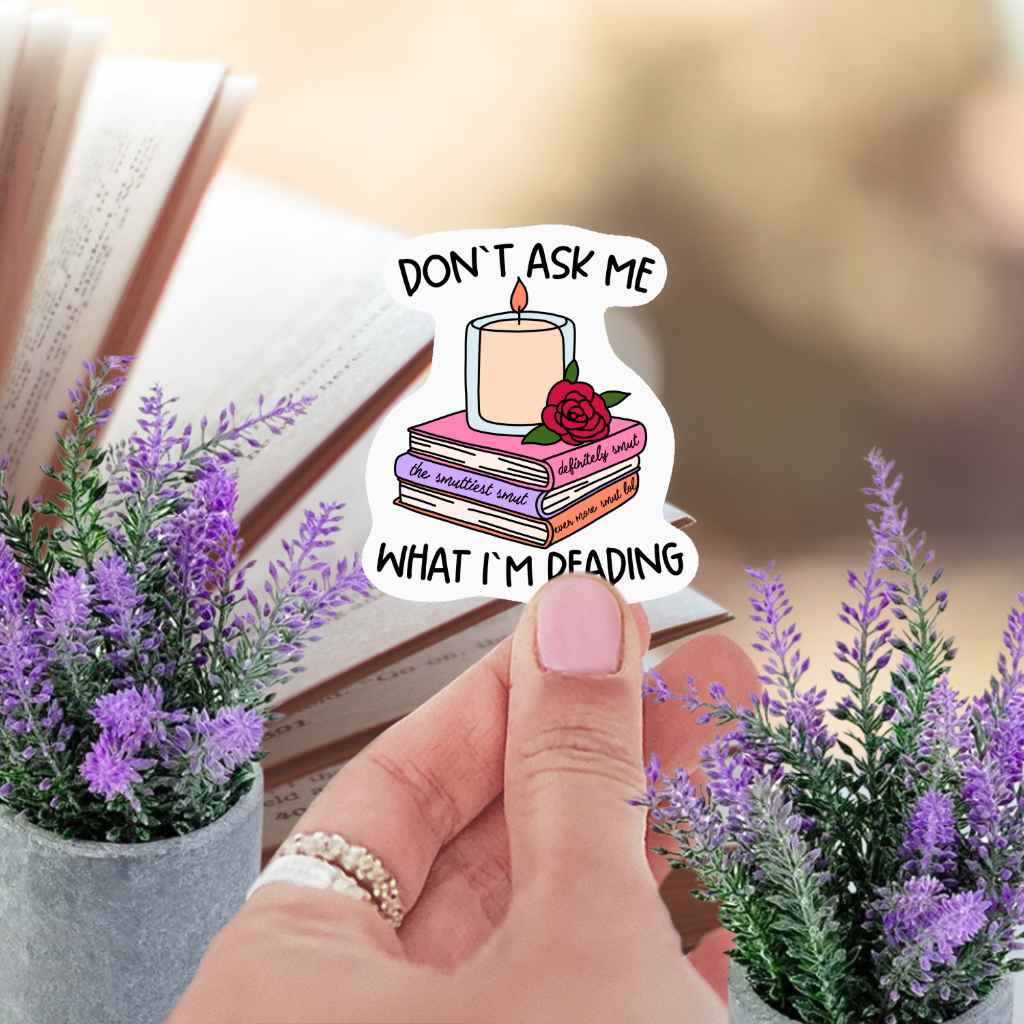 Mega Booktok Spicy Sticker Pack | 39 Smut Romance Kindle Stickers | Book Worm Booktok Smut Reader Vinyl Stickers