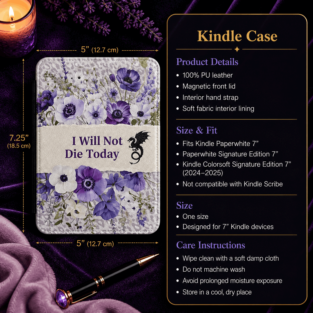 Funny Kindle Case | Reader Humor Cover