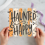 Haunted and Happy Ghosts individual product photo included in the Halloween Volume 5 five-pack DTF transfer bundle