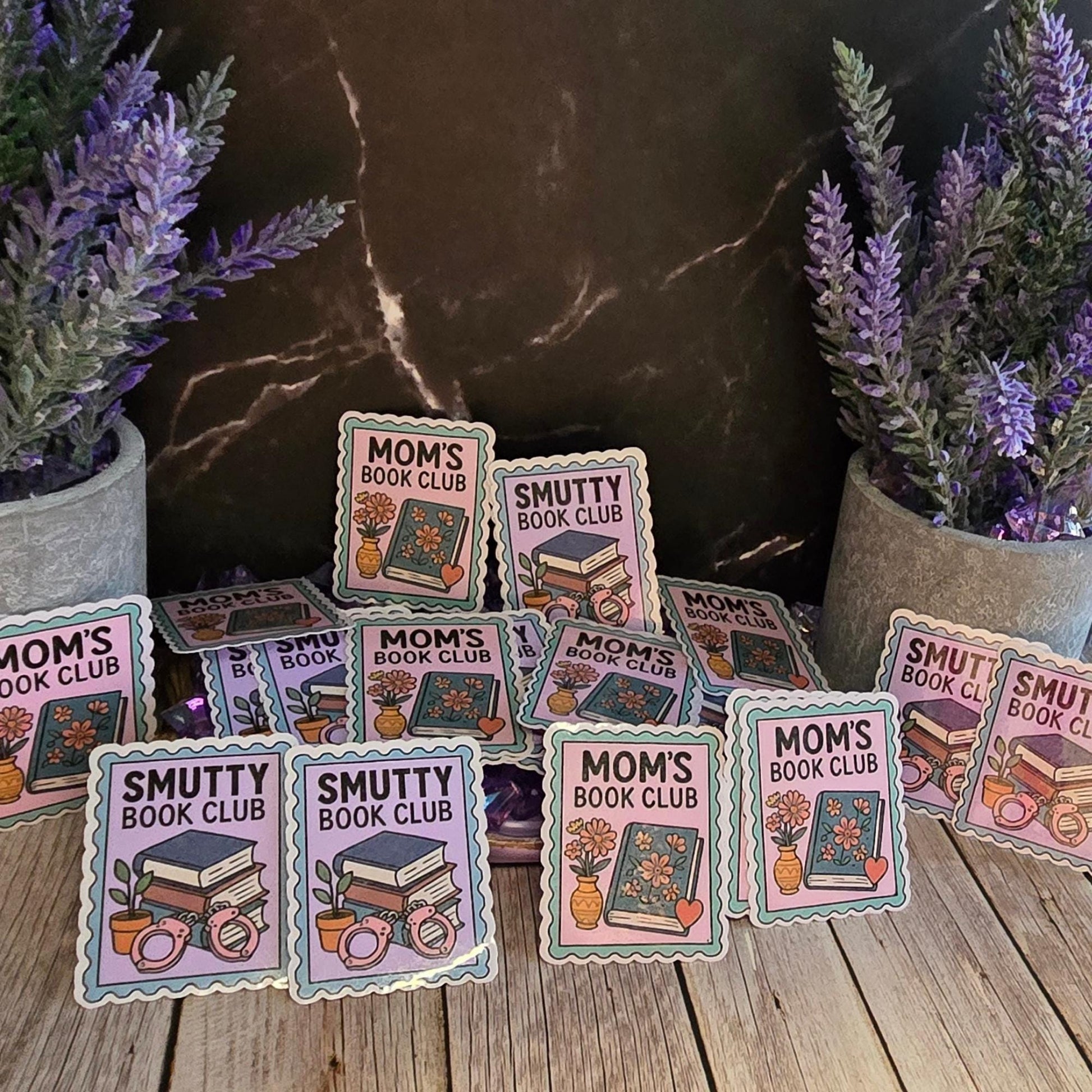 Book Club Sticker Bundle: Mom's & Smutty Reader Decals