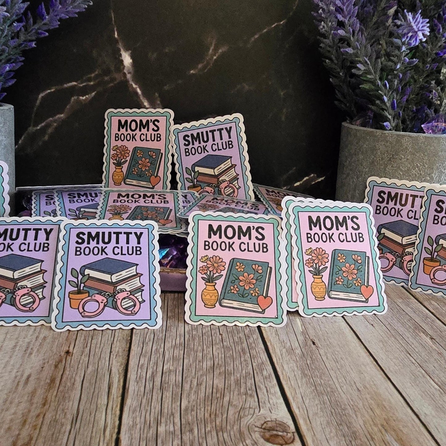Book Club Sticker Bundle: Mom's & Smutty Reader Decals