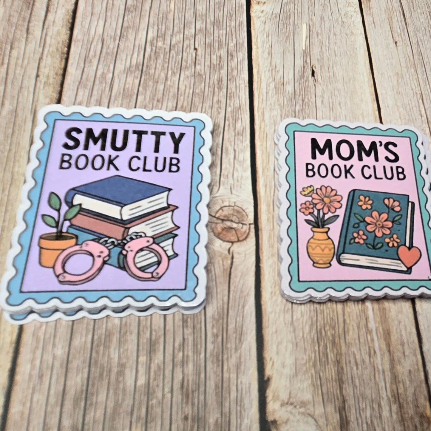 Book Club Sticker Bundle: Mom's & Smutty Reader Decals