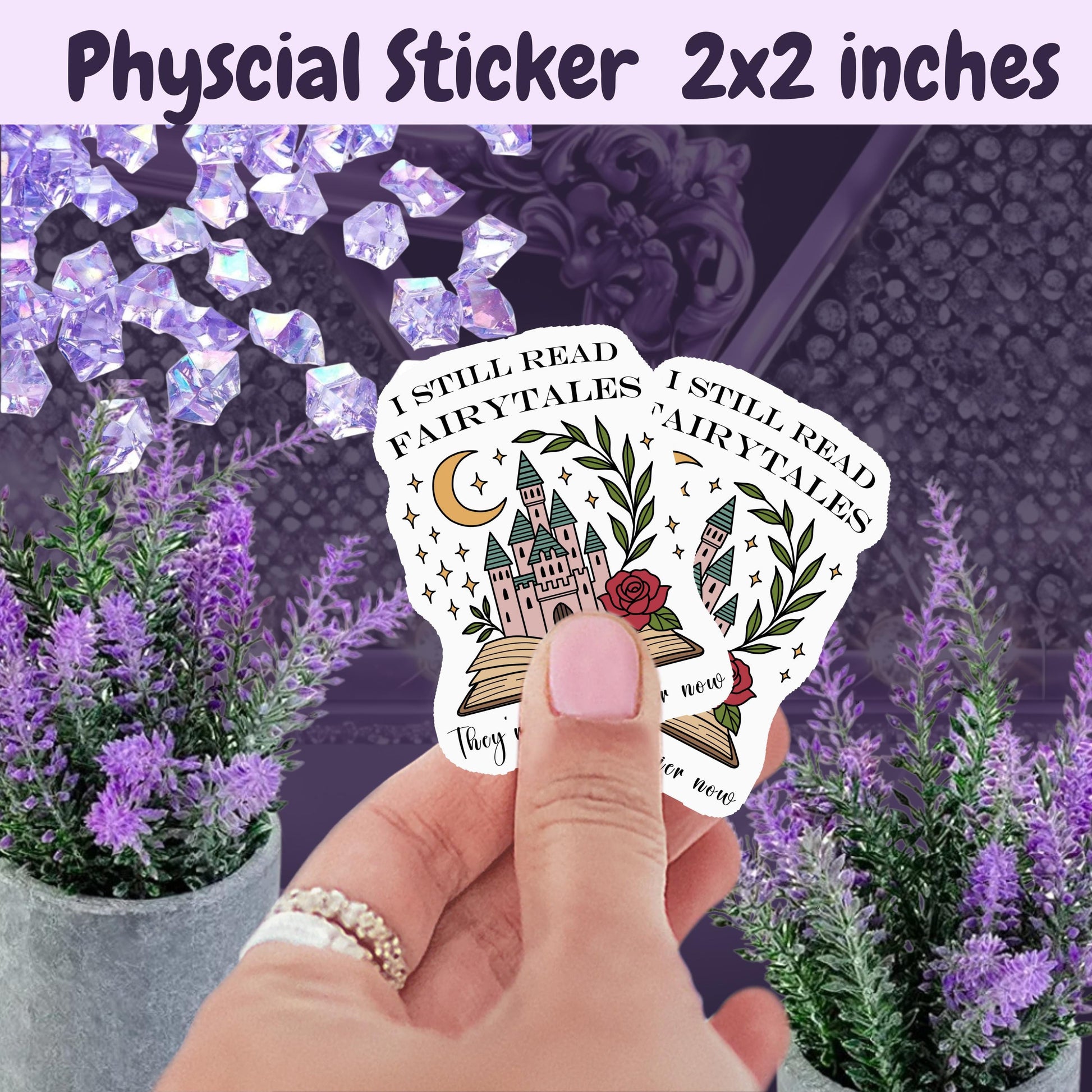 Spicy Fairytale Reader Sticker: Booktok Kindle Decal