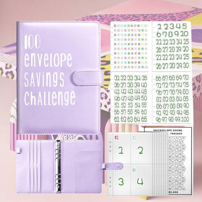 Money Saving Envelopes Challenge Binder 100 Money challenge Book Easy and Fun Way to Save $5,050 - Marie Gems