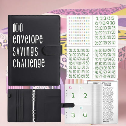 Money Saving Envelopes Challenge Binder 100 Money challenge Book Easy and Fun Way to Save $5,050 - Marie Gems