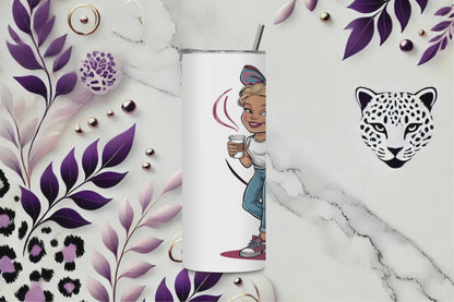 Coffee Lover's Dream: 20oz "Just a Girl Who Loves Coffee" Tumbler